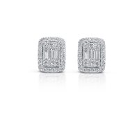 Orecchini Gianni Carità Donna in Oro bianco Diamante FO1220/OB